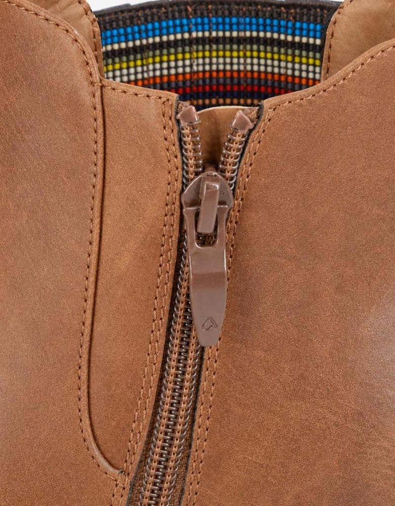 Cipriata ANNELLA Womens Ankle Boots Tan