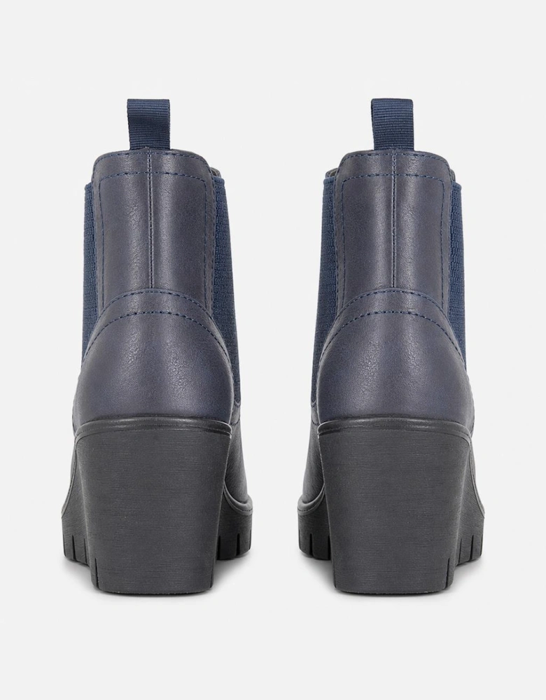 Cipriata ANNINA Womens Ankle Boots Navy Blue