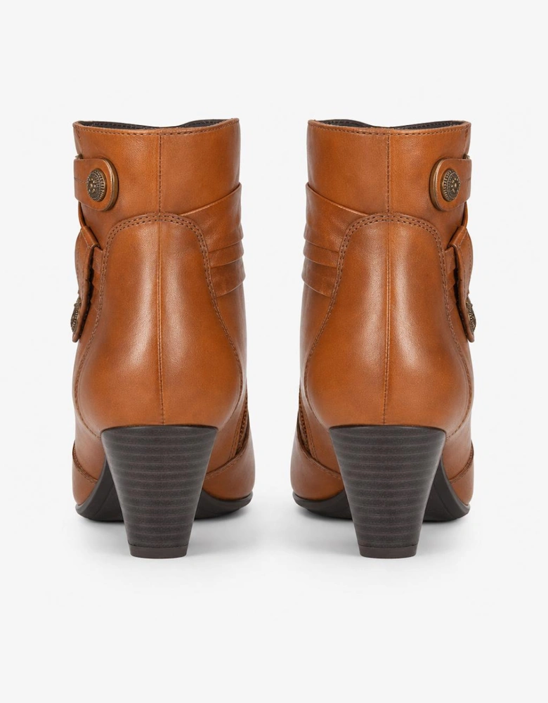 Cipriata CLARETTA Womens Ankle Boots Tan