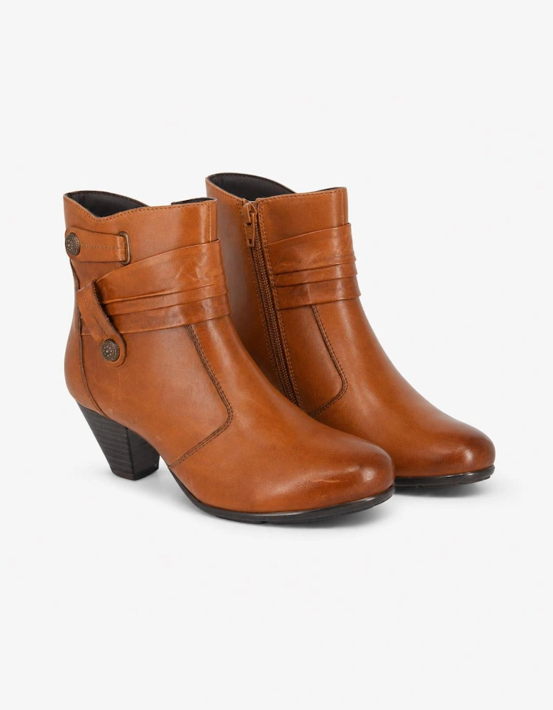 Cipriata CLARETTA Womens Ankle Boots Tan