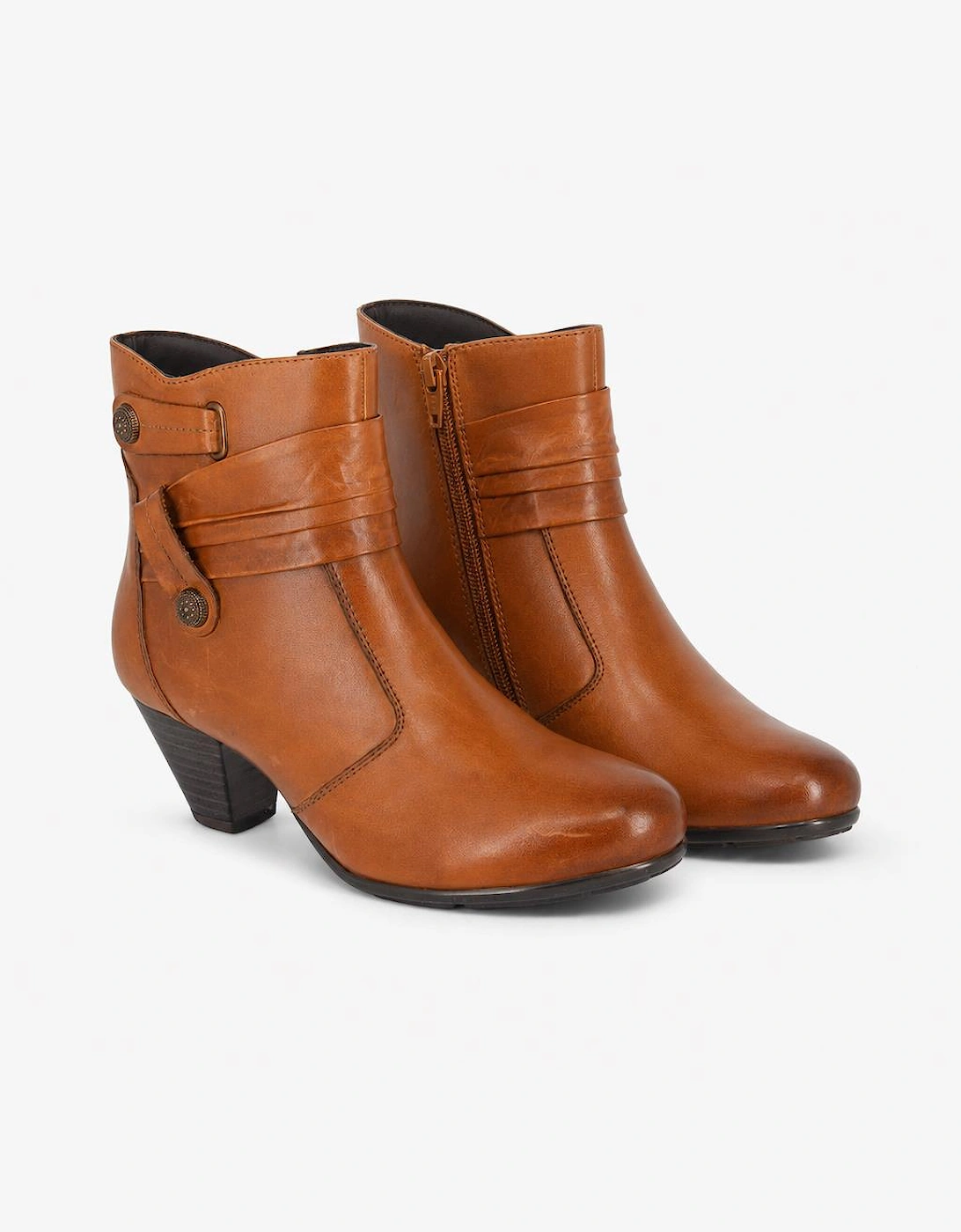 Cipriata CLARETTA Womens Ankle Boots Tan