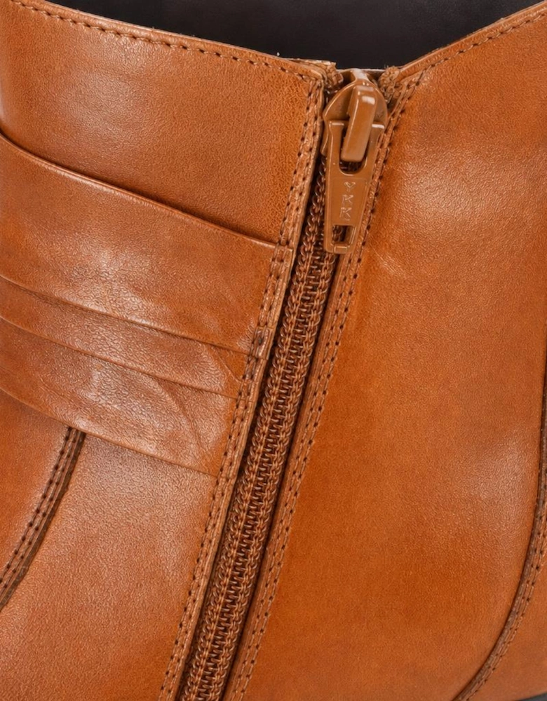 Cipriata CLARETTA Womens Ankle Boots Tan