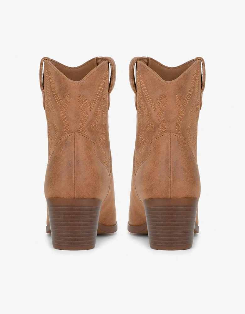 Cipriata BERTILLA Womens Cowboy & Western Boots Tan
