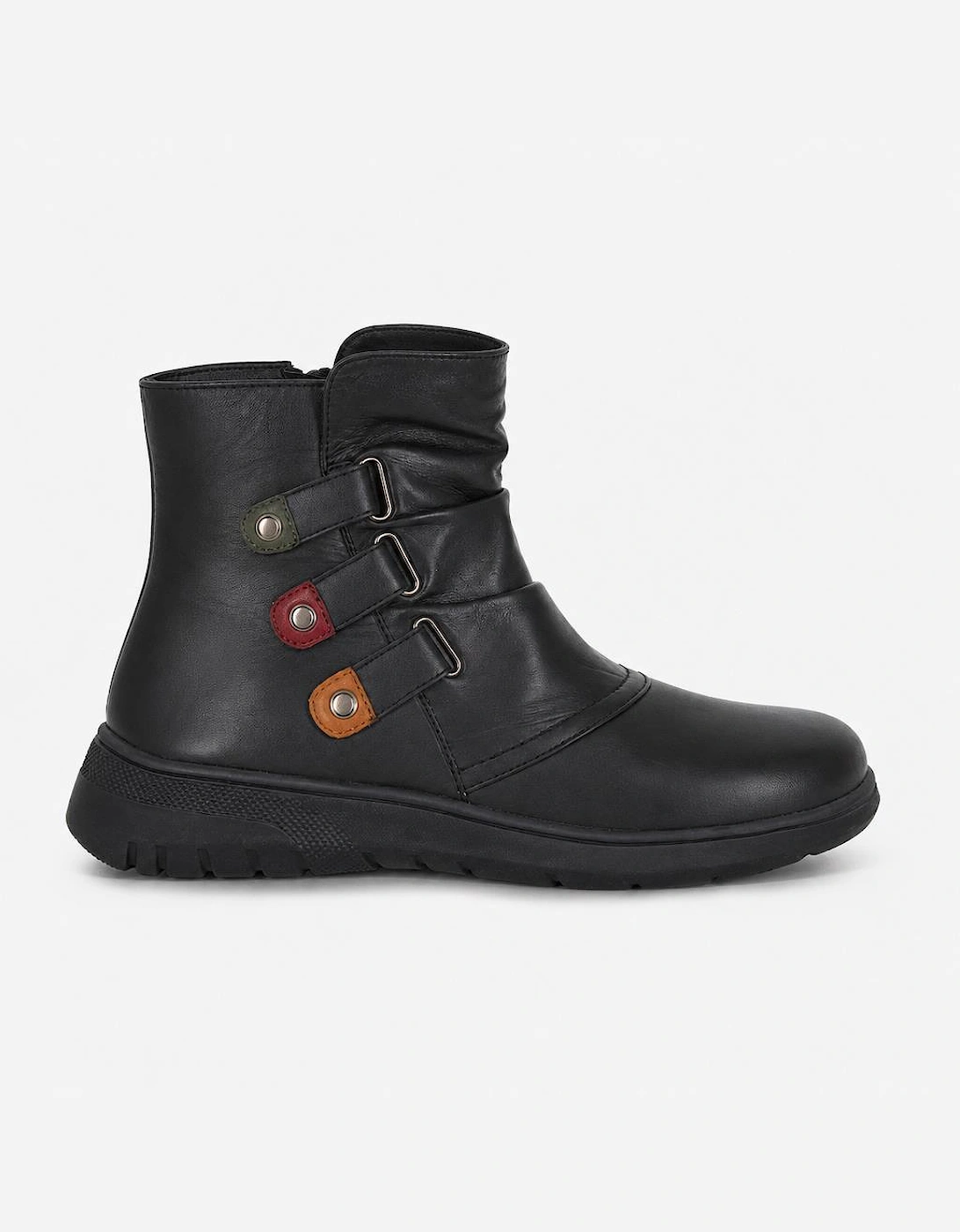 Mod Comfys JOSIE Womens Ankle Boots Black
