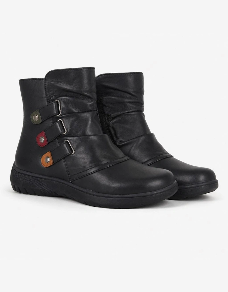 Mod Comfys JOSIE Womens Ankle Boots Black
