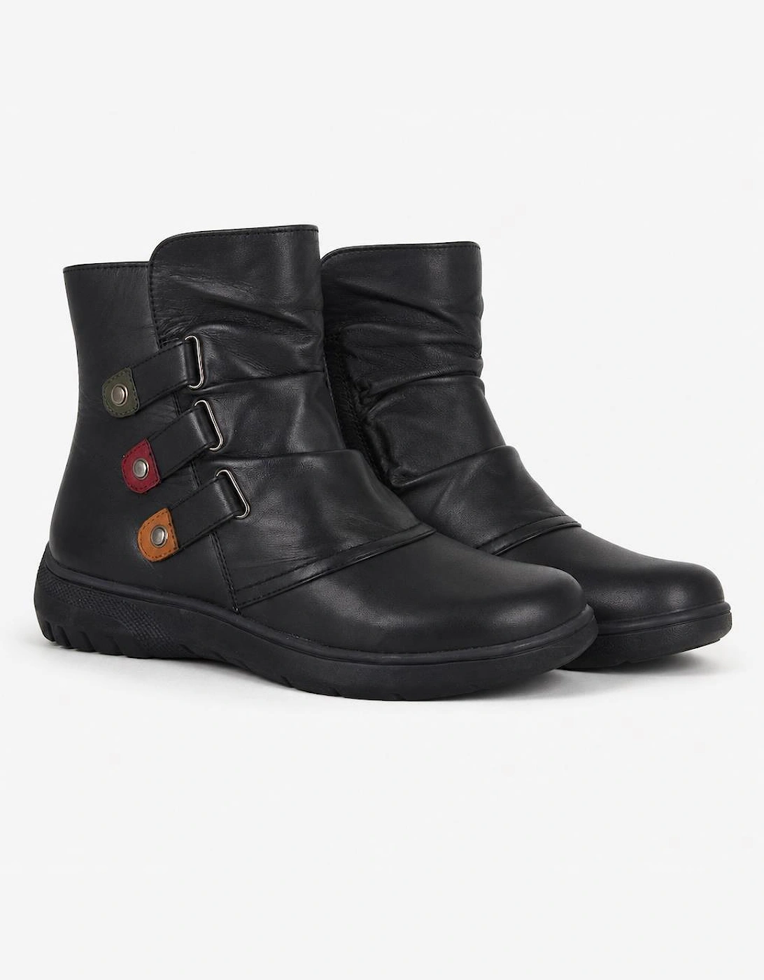 Mod Comfys JOSIE Womens Ankle Boots Black