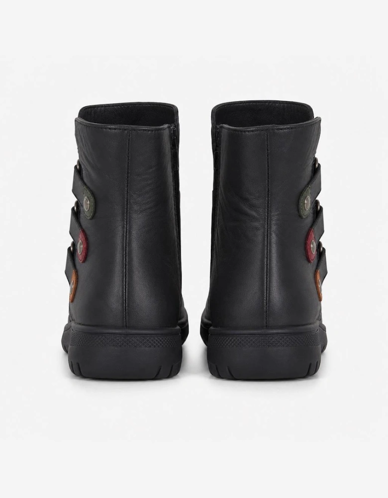Mod Comfys JOSIE Womens Ankle Boots Black