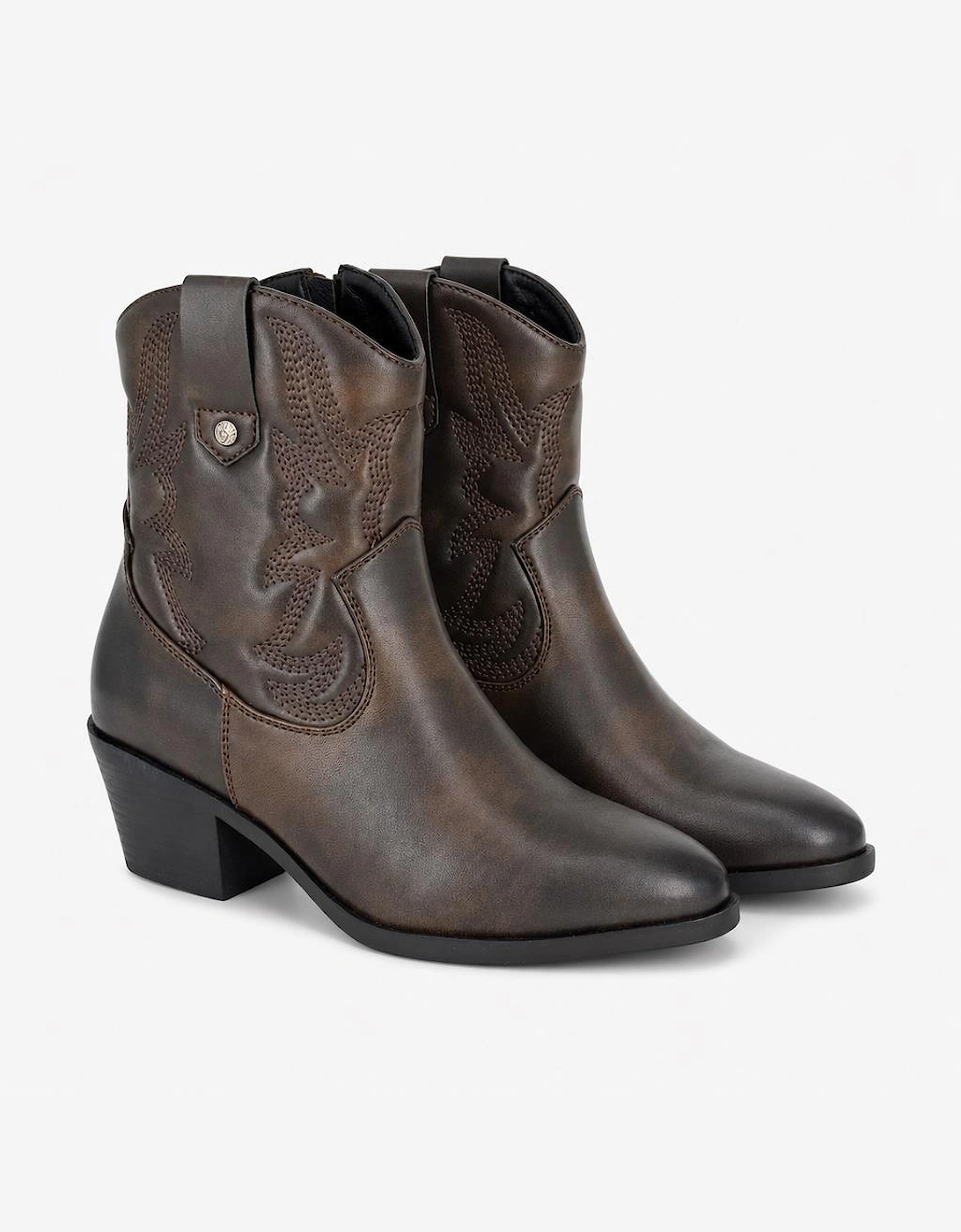 Cipriata BERTILLA Womens Cowboy & Western Boots Dark Brown