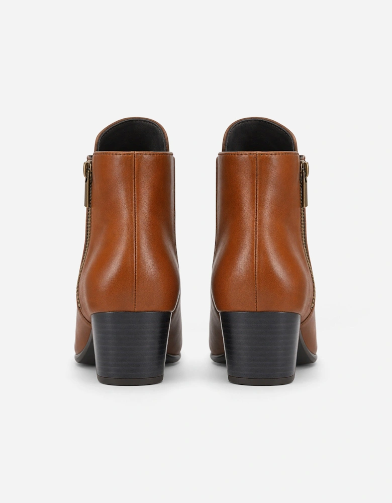 Cipriata CLEOPE Womens Ankle Boots Tan