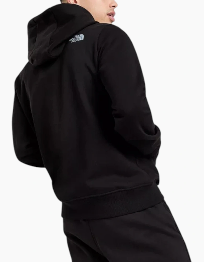 The North Face Mens Tracksuit M Outline Hoodie Fleece Jogger Sportswear Black