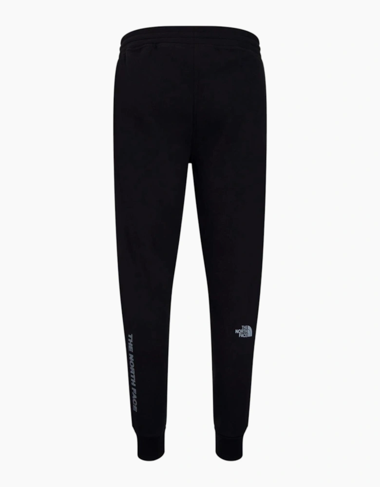 The North Face Mens Tracksuit M Outline Hoodie Fleece Jogger Sportswear Black