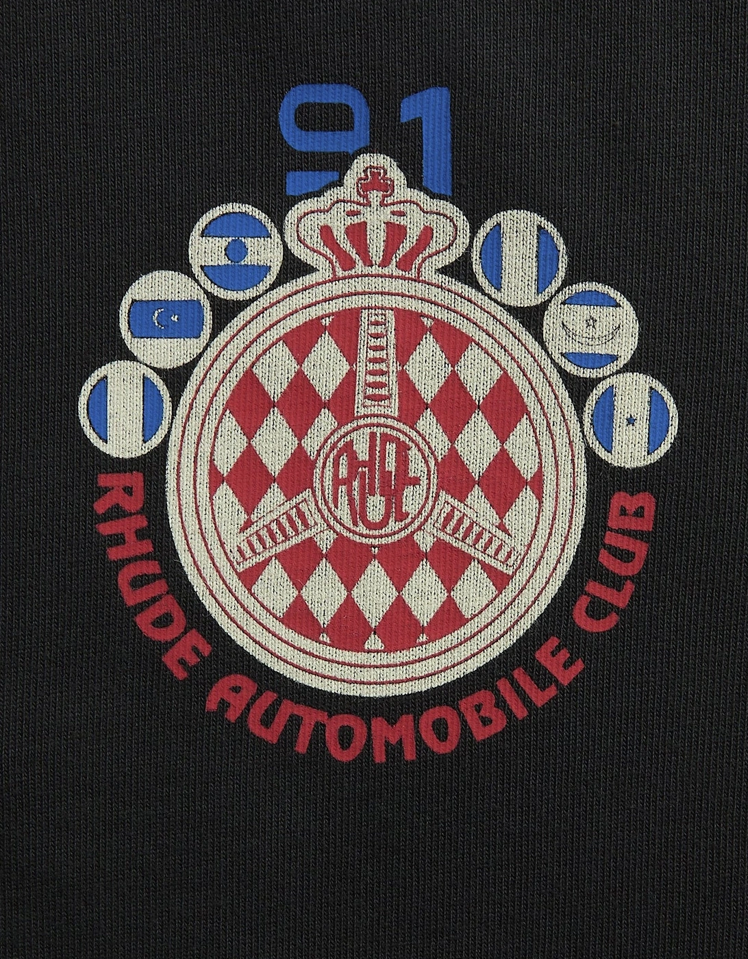 Automobile Club T-Shirt Black