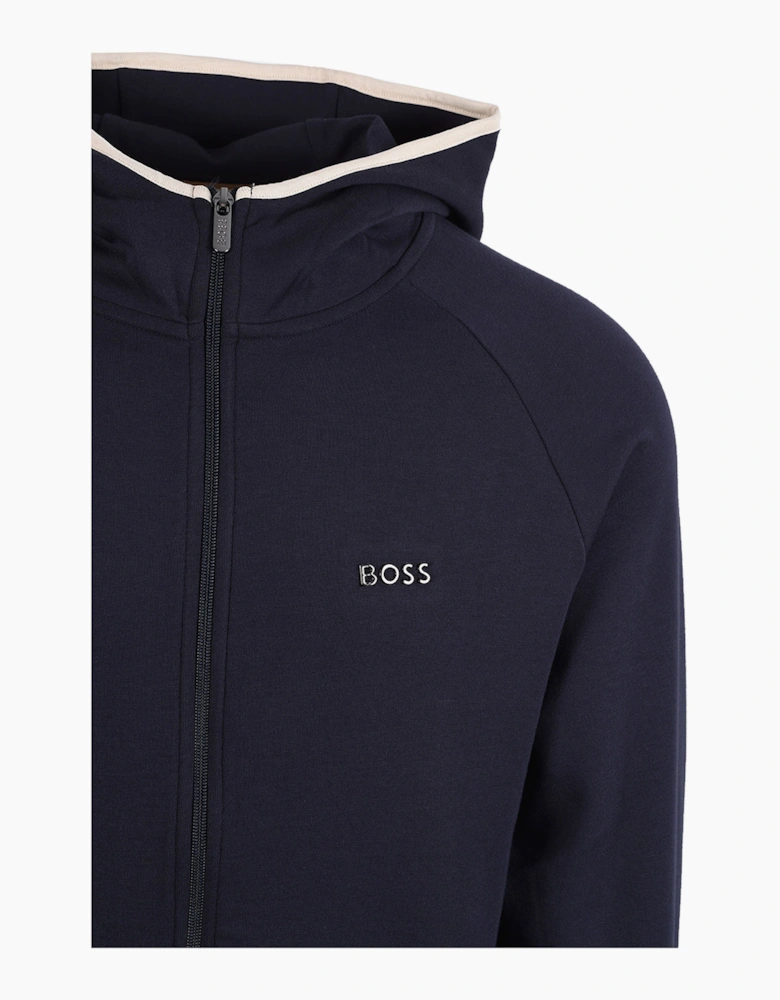 Boss Black BOSS SENSE HOODED JACKET DARK BLUE