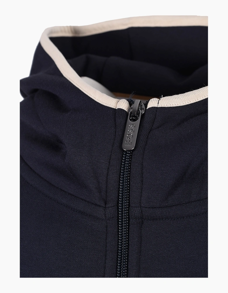 Boss Black BOSS SENSE HOODED JACKET DARK BLUE