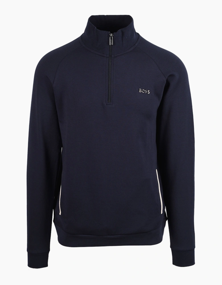 Boss Black BOSS SENSE HALF ZIP JACKET DARK BLUE