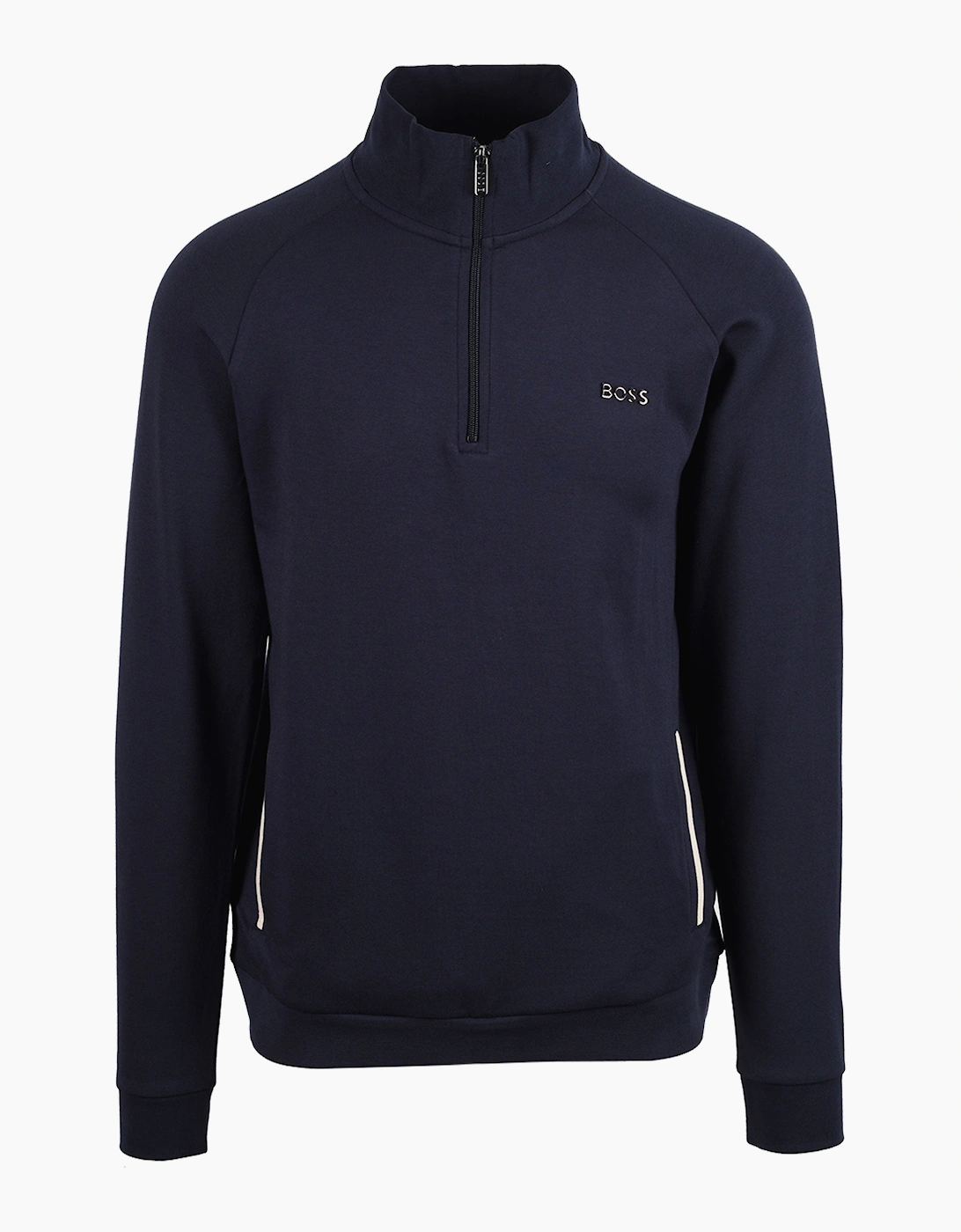 Boss Black BOSS SENSE HALF ZIP JACKET DARK BLUE