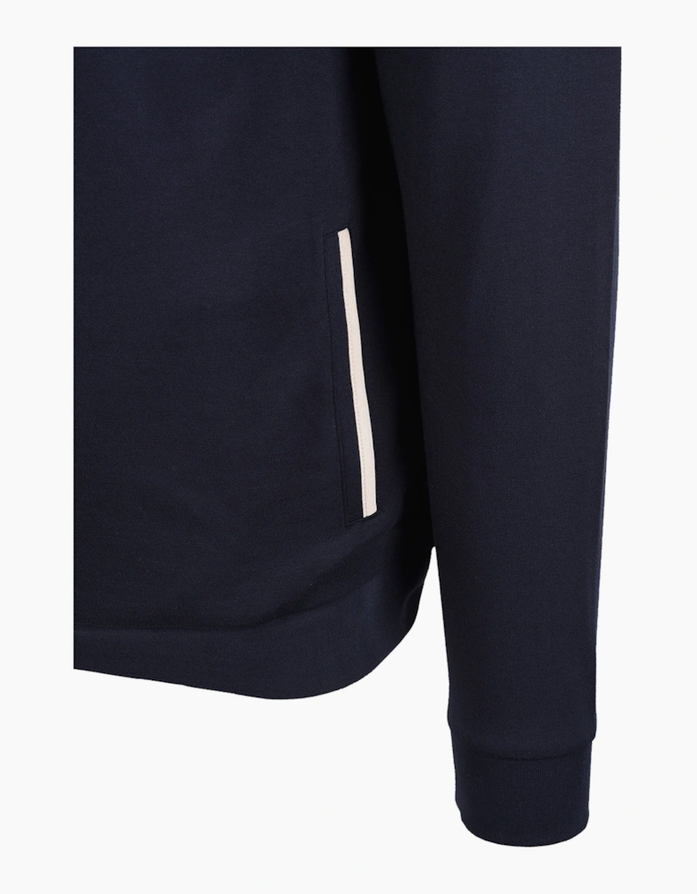 Boss Black BOSS SENSE HALF ZIP JACKET DARK BLUE