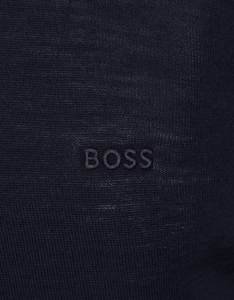 Boss Black BOSS H LENO SWEATSHIRT DARK BLUE