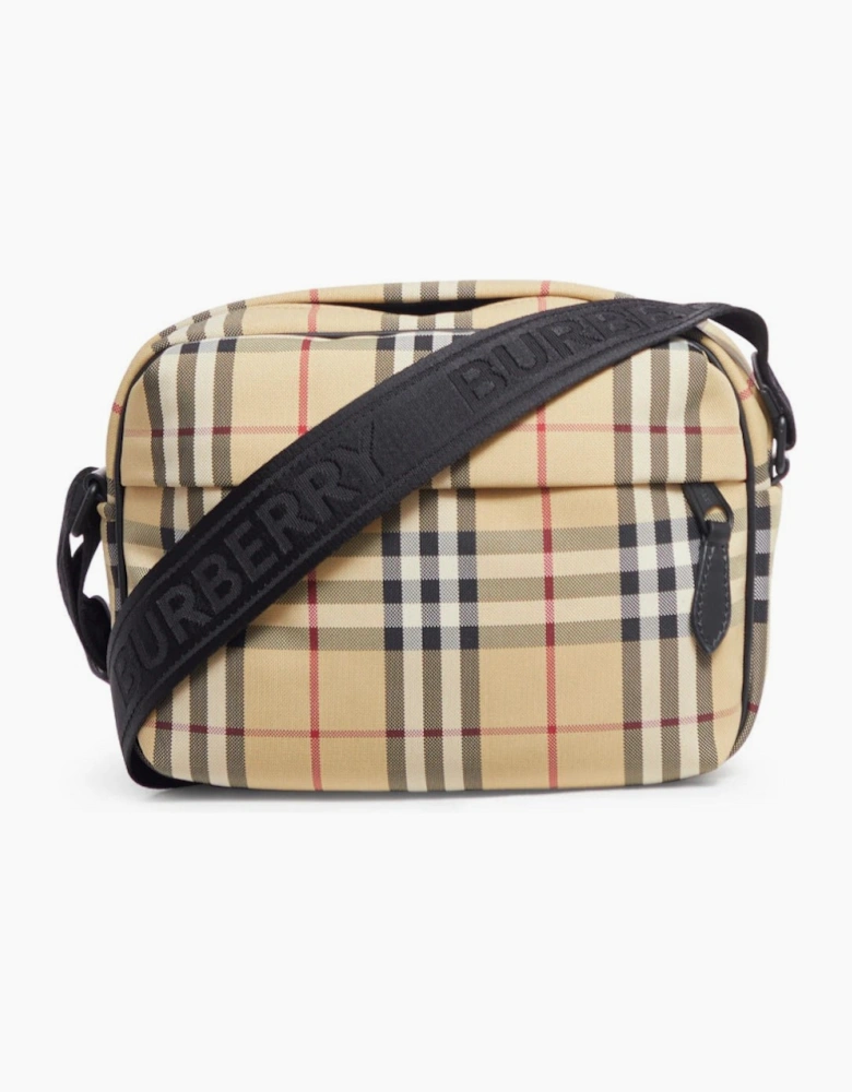 Burberry Paddy Check Crossbody Bag in Archive Beige