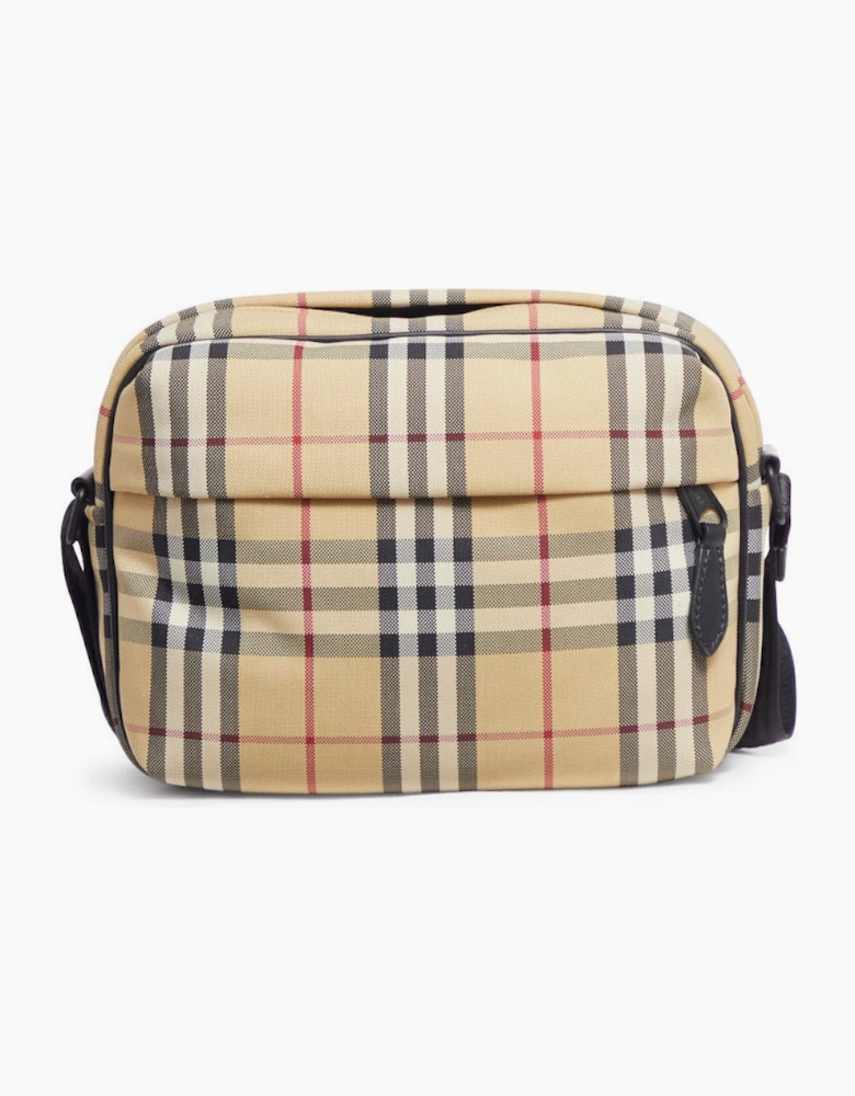 Burberry Paddy Check Crossbody Bag in Archive Beige