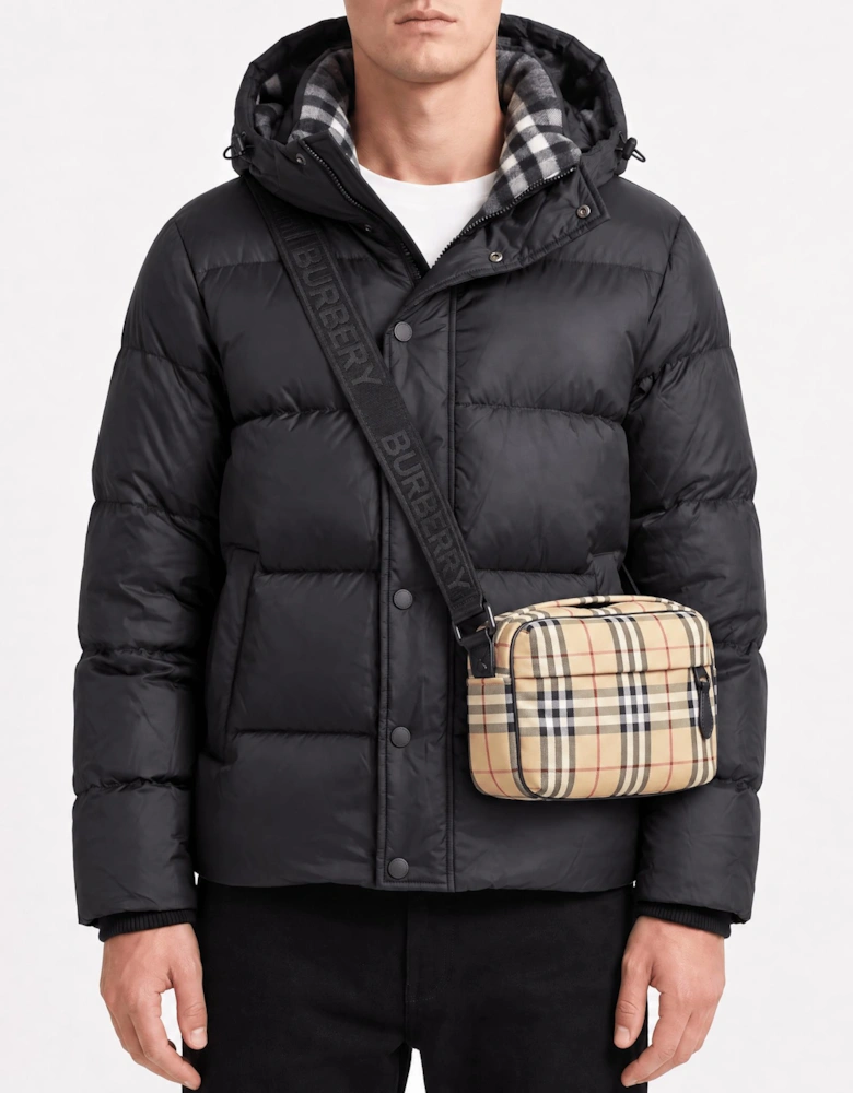 Burberry Paddy Check Crossbody Bag in Archive Beige