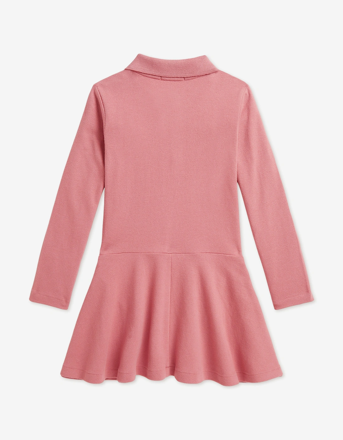 Ralph Lauren Girls Logo Polo Dress in Pink