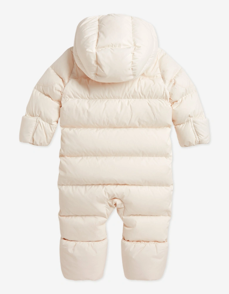 Ralph Lauren Baby Padded Snowsuit in Ivory