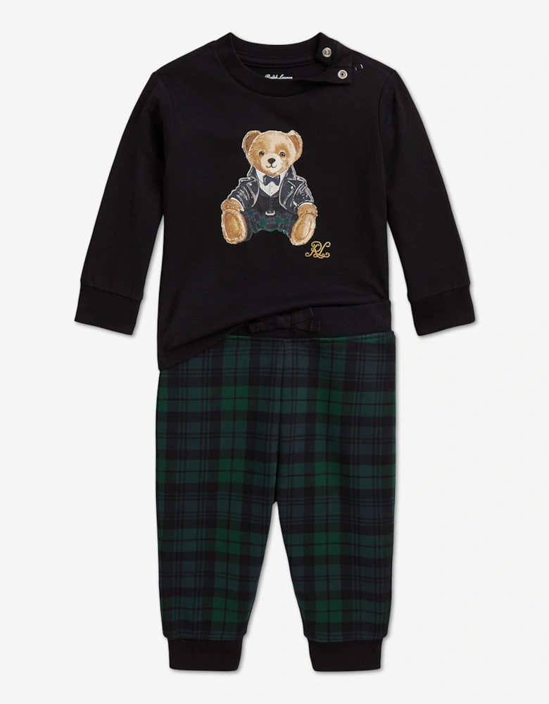 Ralph Lauren Baby Boys Polo Bear Tracksuit in Navy