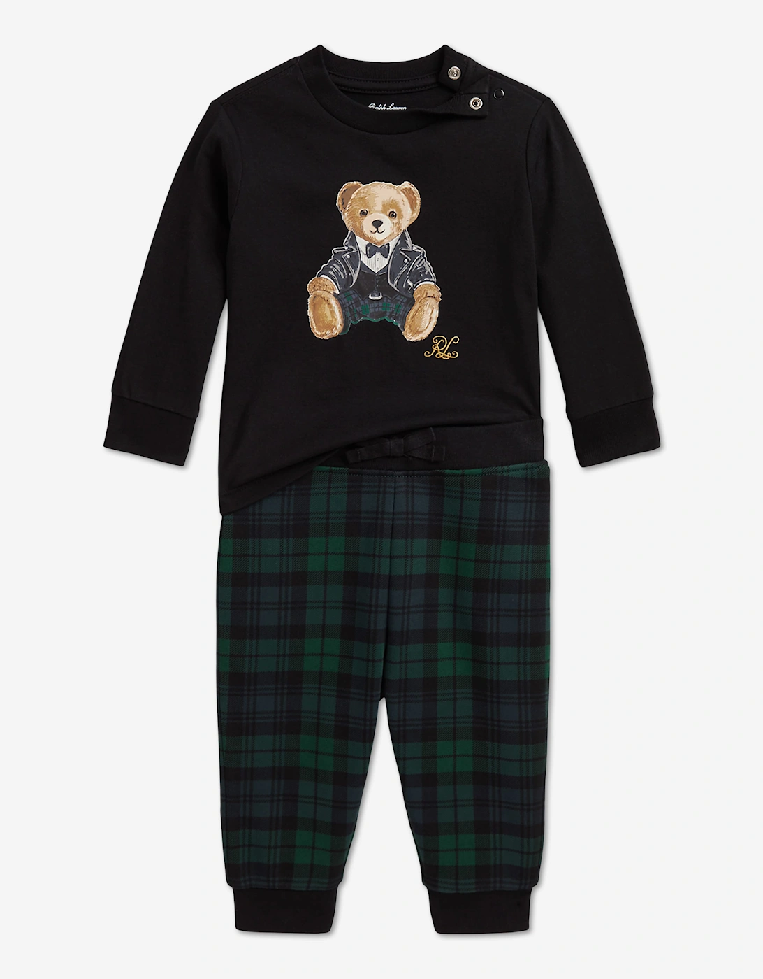 Ralph Lauren Baby Boys Polo Bear Tracksuit in Navy