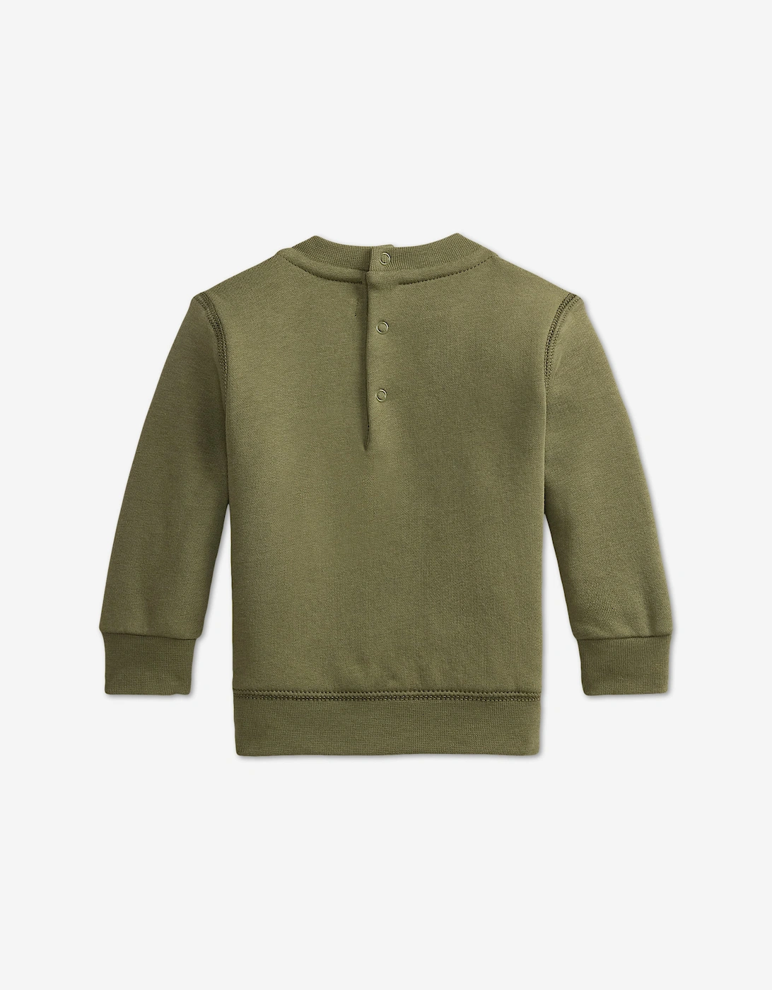 Ralph Lauren Baby Boys Polo Bear Sweatshirt in Green