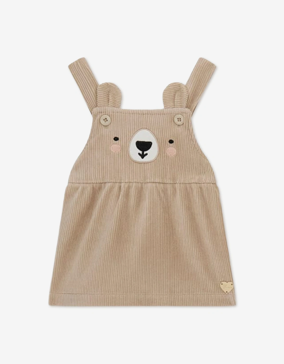 Guess Baby Girls Dress Set in Beige