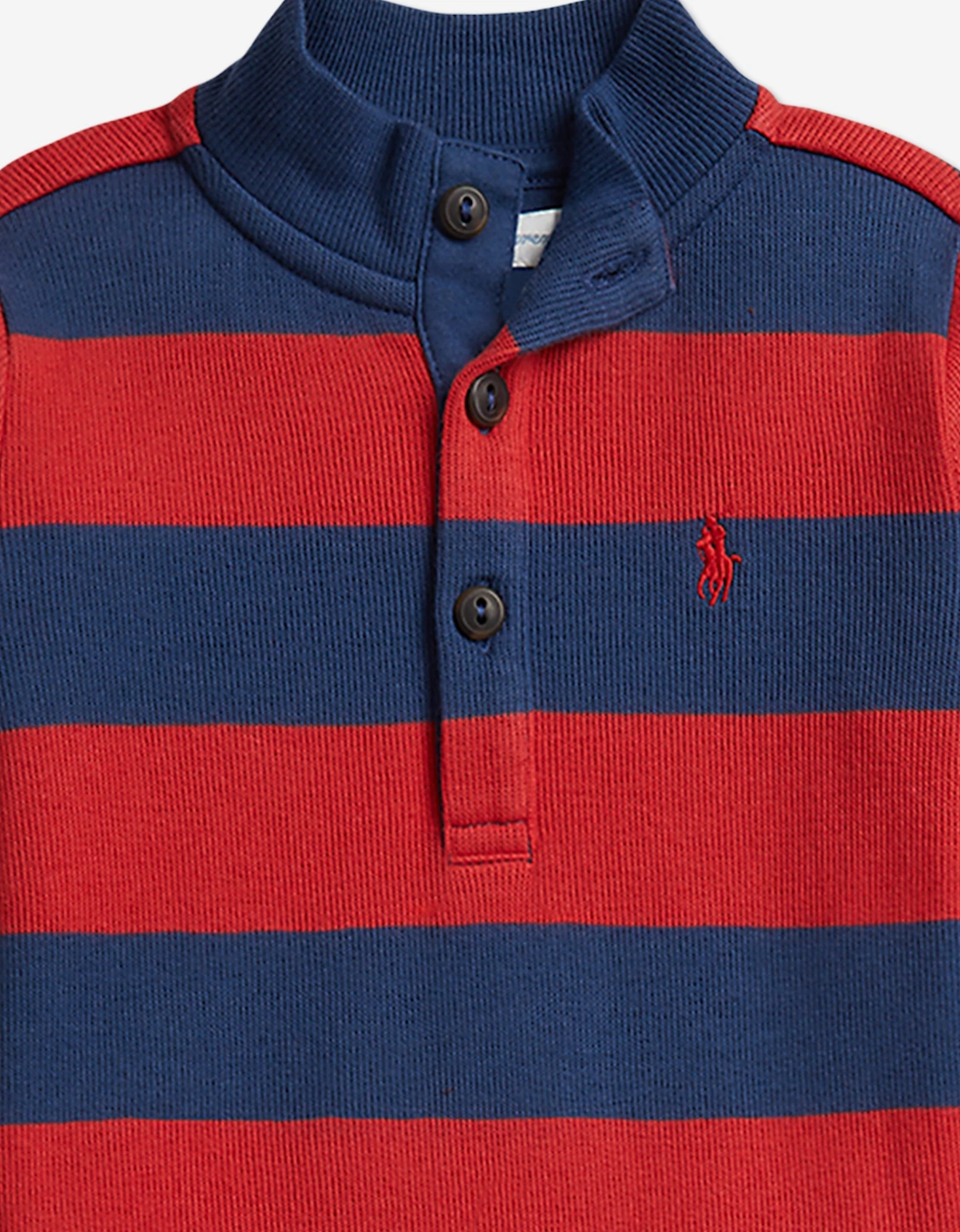 Ralph Lauren Baby Boys Trouser Set in Red