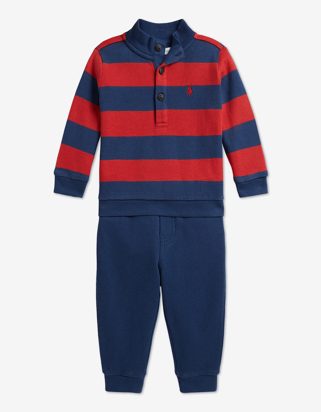 Ralph Lauren Baby Boys Trouser Set in Red