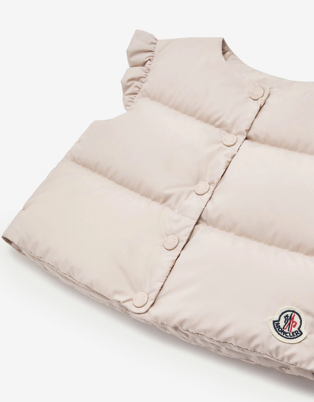 Moncler Enfant Baby Girls Down Padded Olivia Gilet in Pink