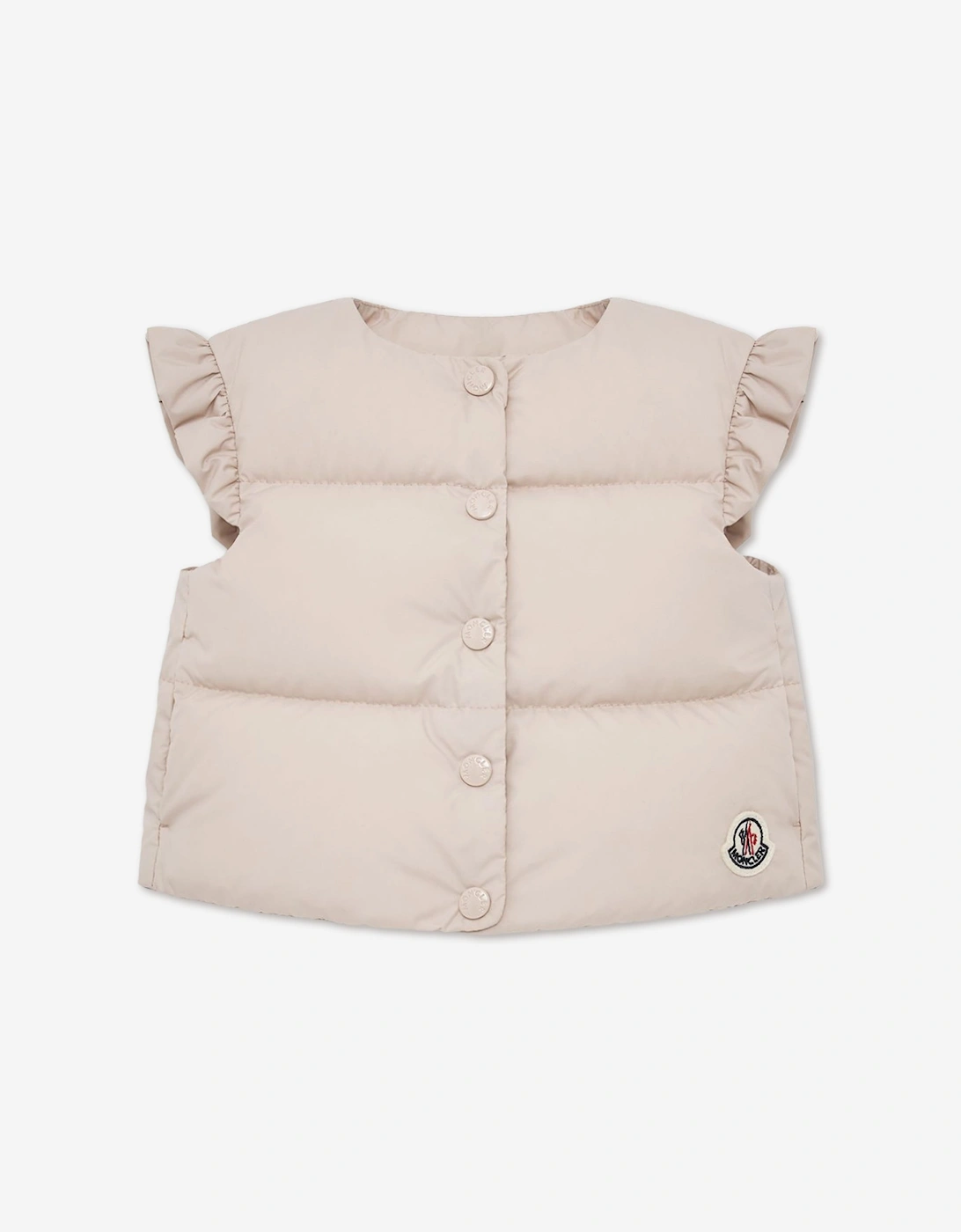 Moncler Enfant Baby Girls Down Padded Olivia Gilet in Pink