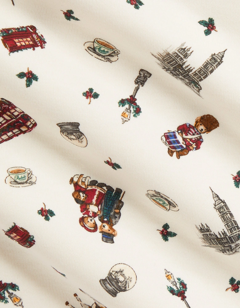 Ralph Lauren Baby Boys Winter Bearville Print Blanket in Ivory