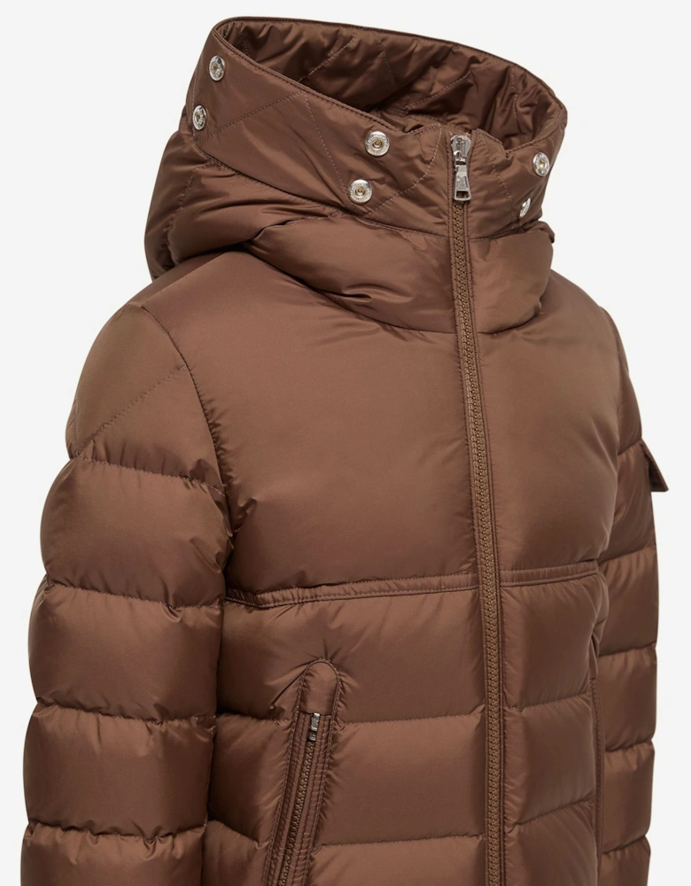 Moncler Enfant Boys Down Padded New Byronf Jacket in Brown