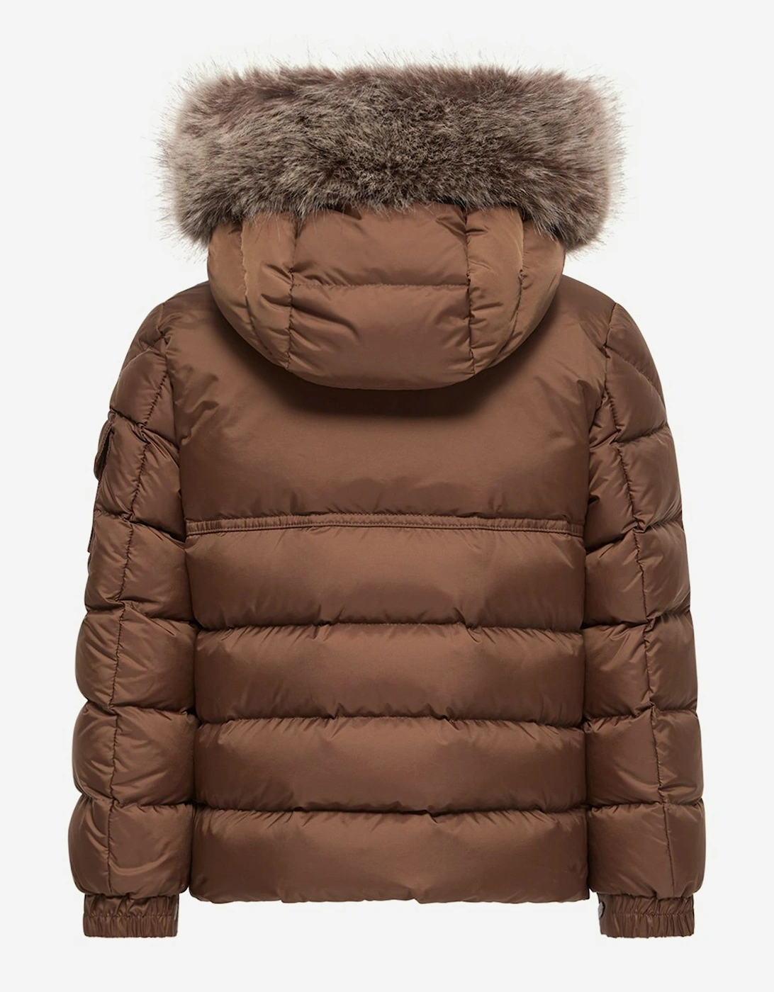 Moncler Enfant Boys Down Padded New Byronf Jacket in Brown