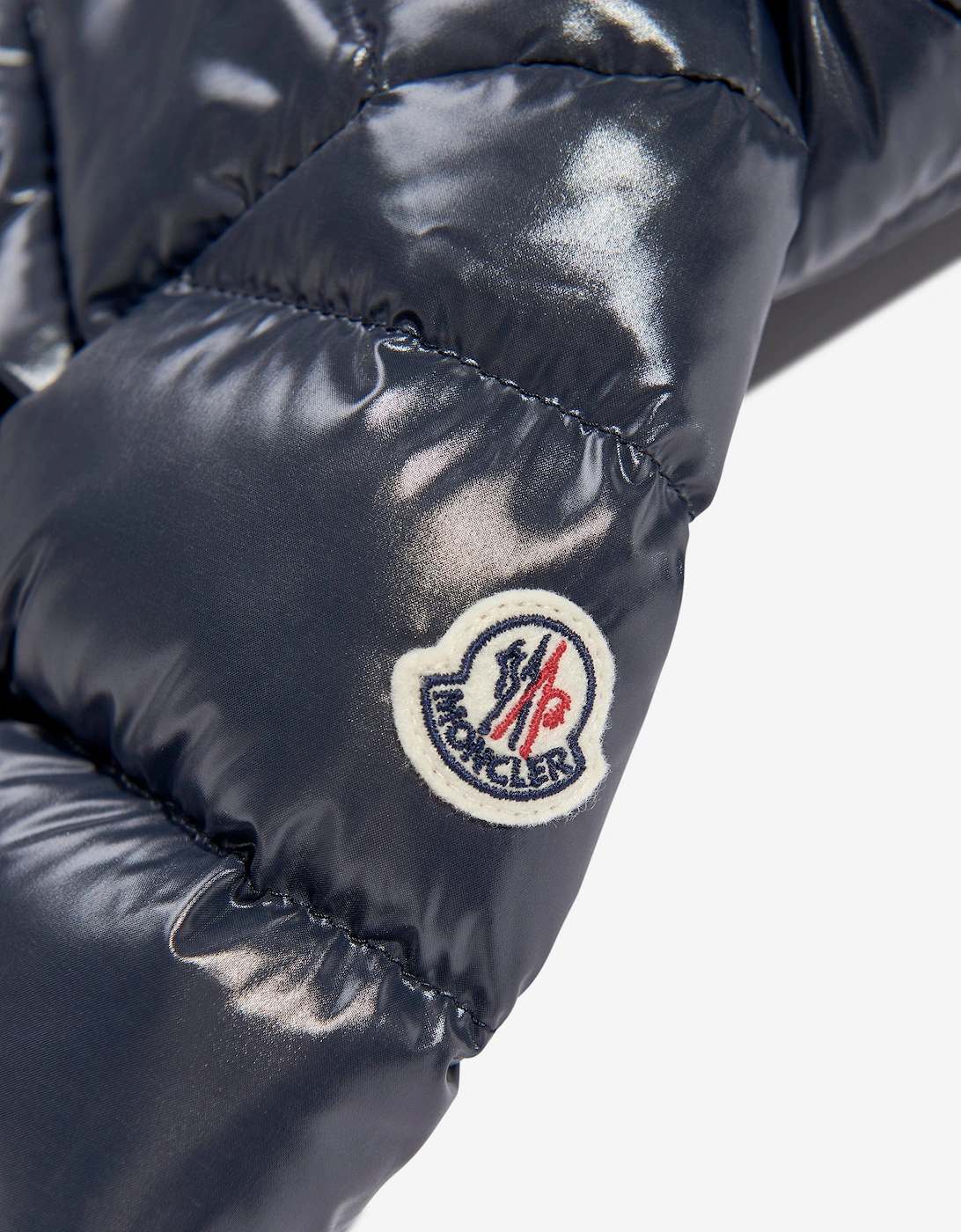 Moncler Enfant Baby Boys Down Padded New Aubert Jacket in Navy