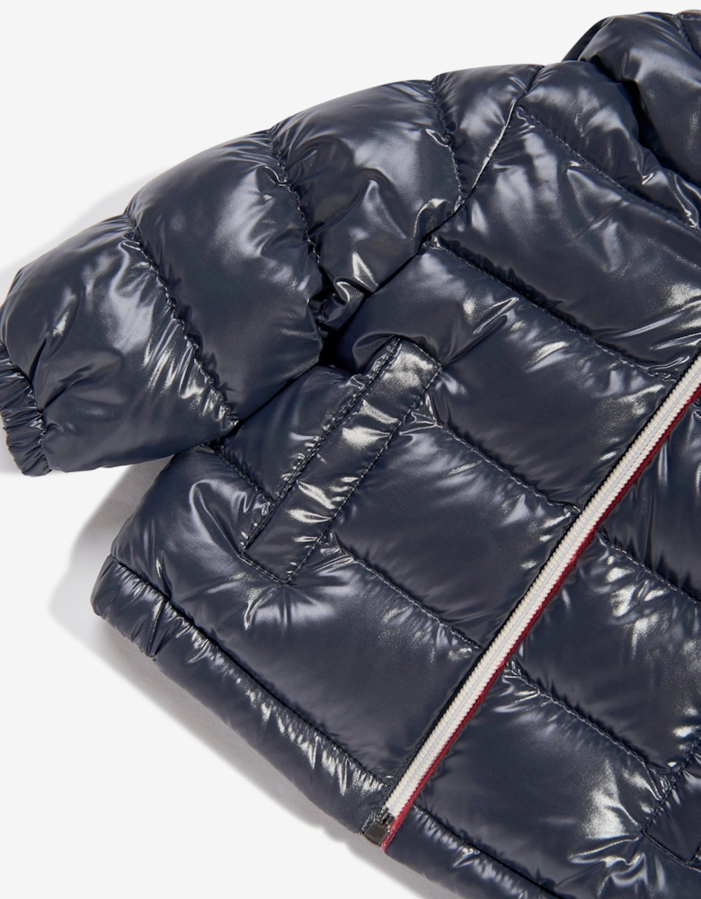 Moncler Enfant Baby Boys Down Padded New Aubert Jacket in Navy