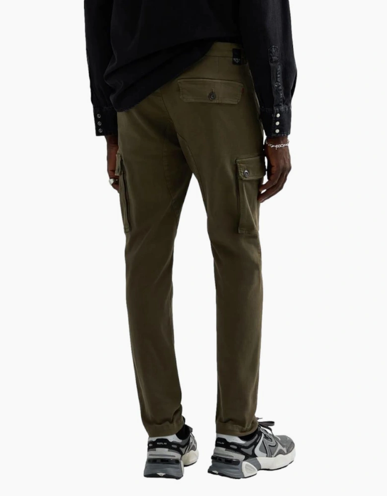 Replay Jaan Cargo Trousers A1-26 C00G Ivy Green