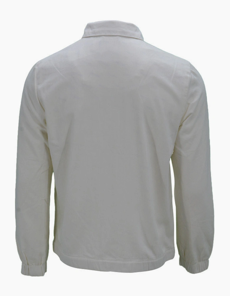 Lyle and Scott Mens Jackets RETRO Long Sleeve Casual Summer Classic Coat White