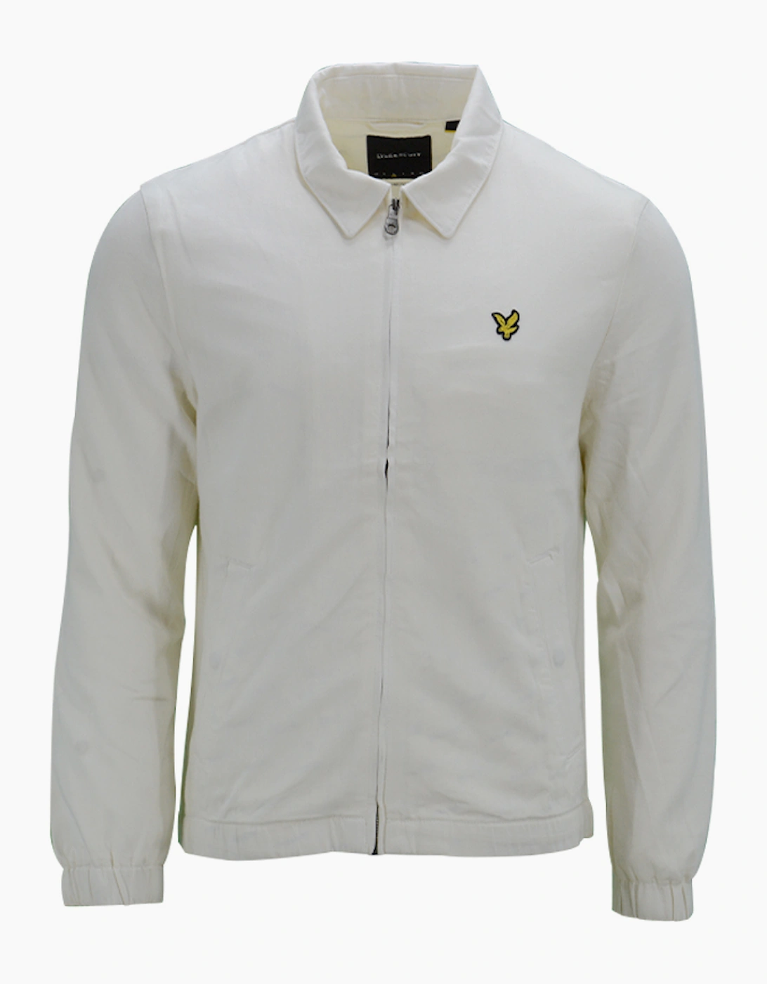 Lyle and Scott Mens Jackets RETRO Long Sleeve Casual Summer Classic Coat White