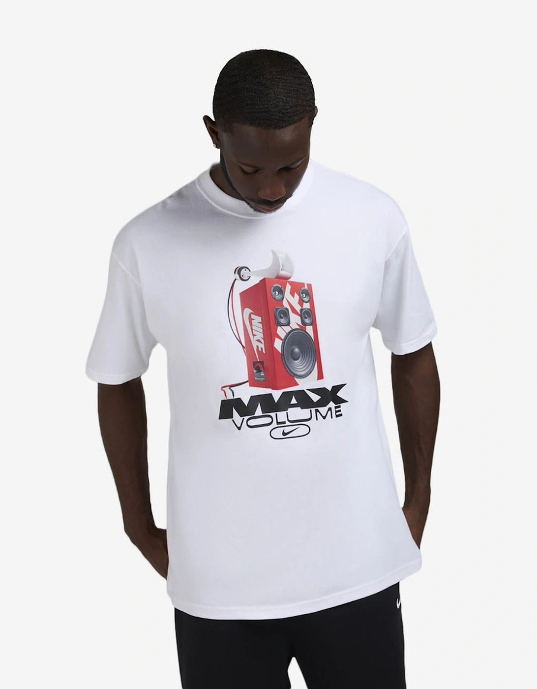Nike Max 90 Volume Speaker T-Shirt White