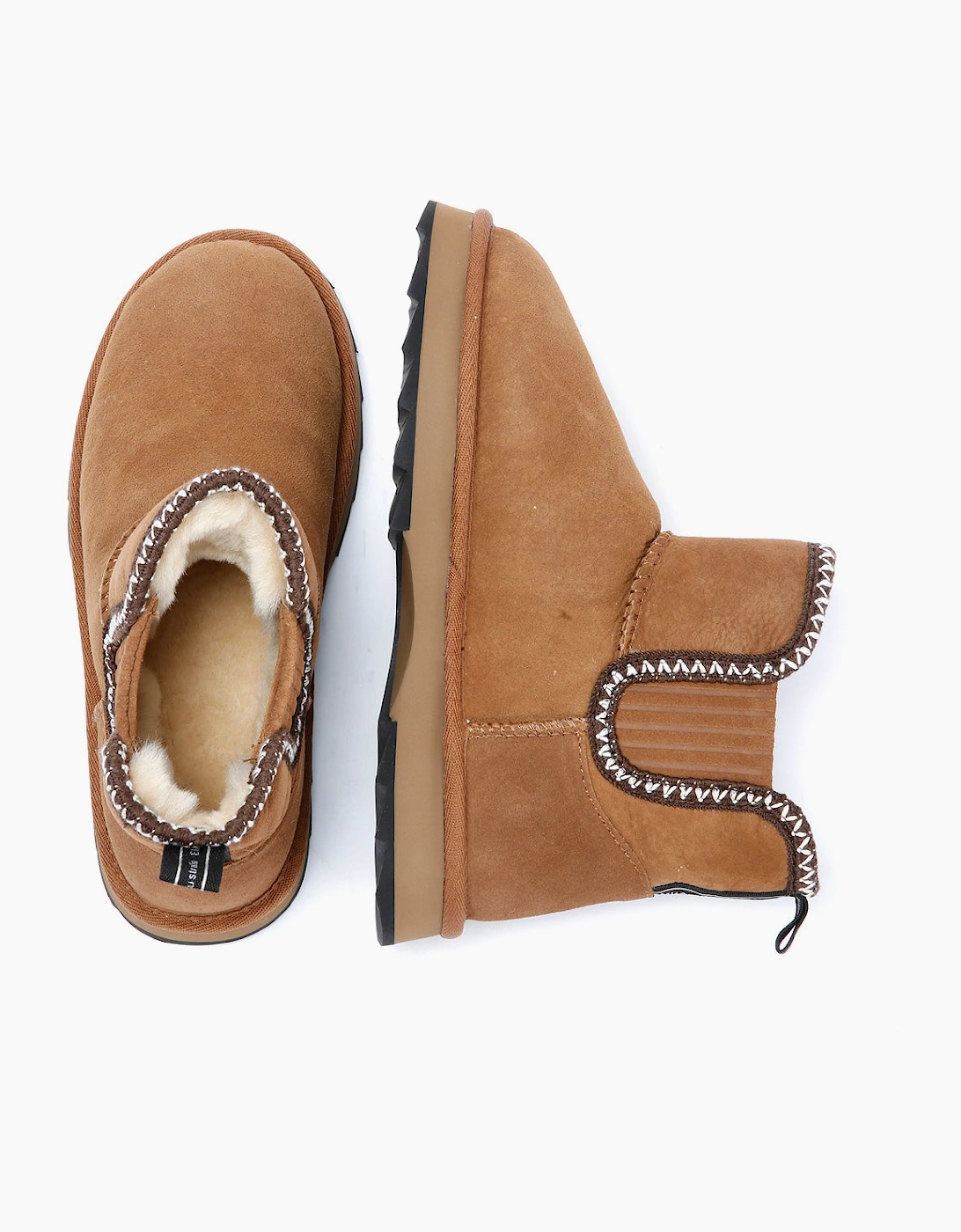 Emu Australia Higgie Suede Women's Chestnut Boots