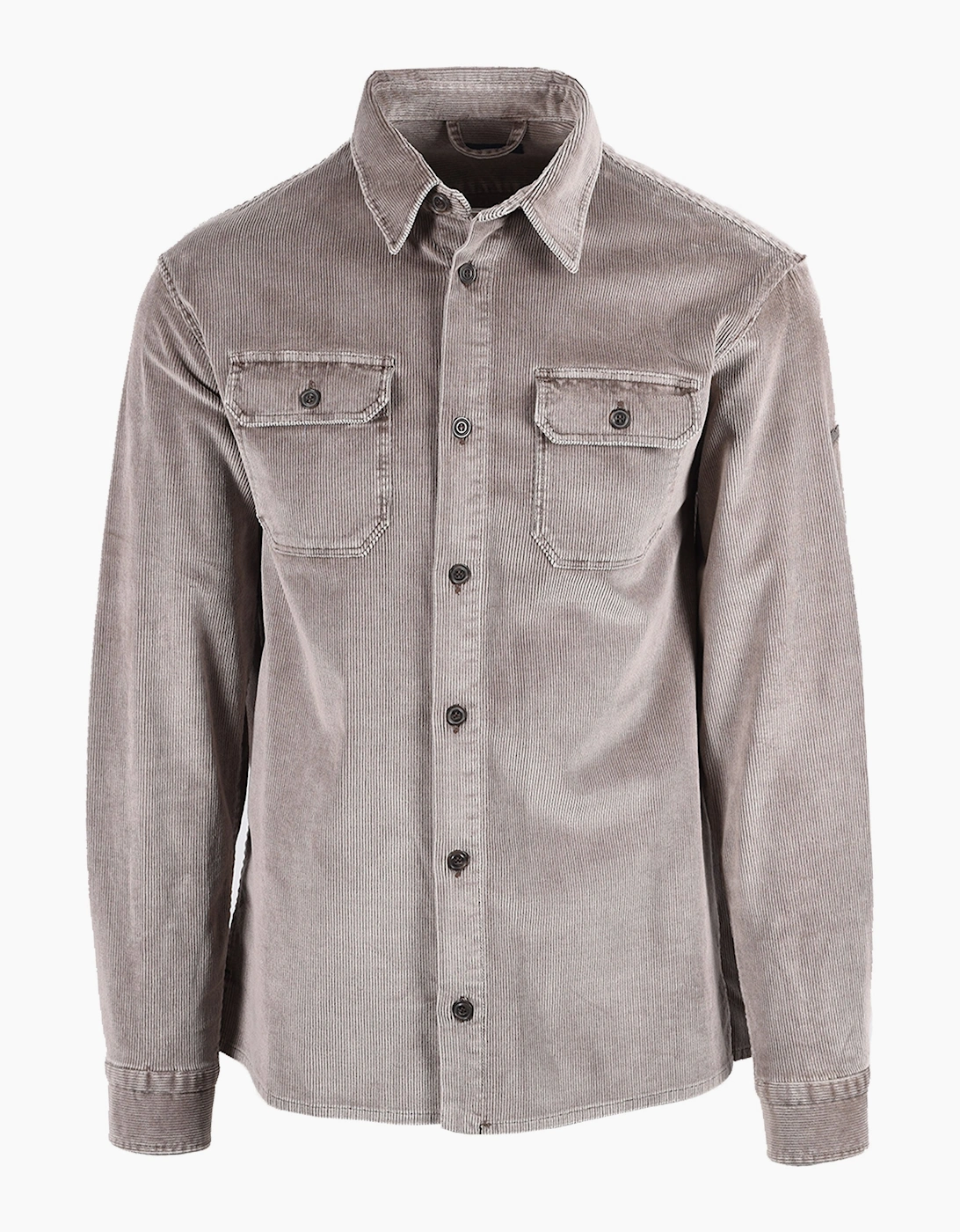 PAUL AND SHARK CORDUROY OVERSHIRT STONE
