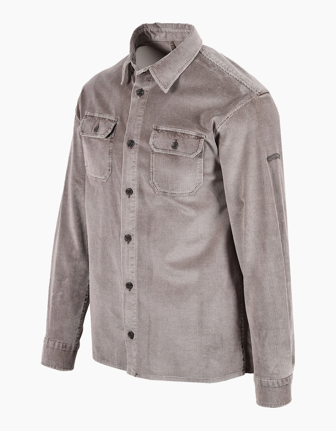 PAUL AND SHARK CORDUROY OVERSHIRT STONE