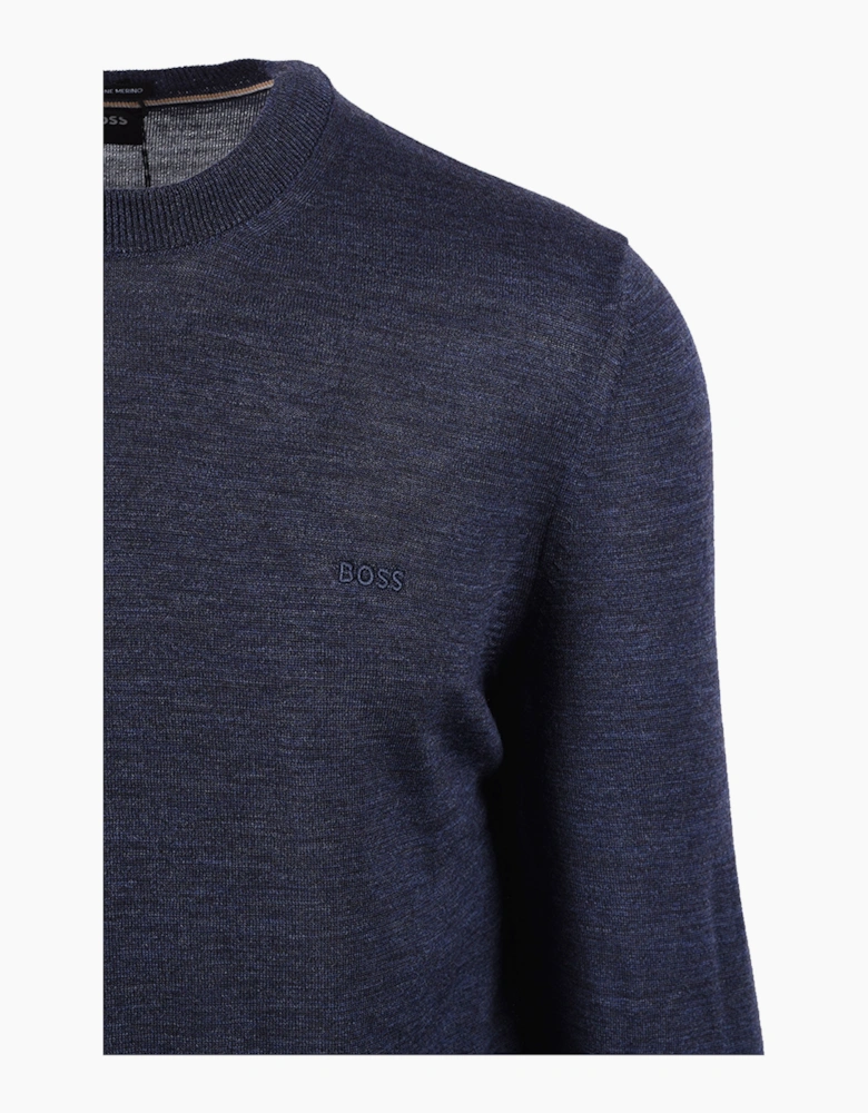 Boss Black BOSS H LENO SWEATSHIRT OPAL BLUE