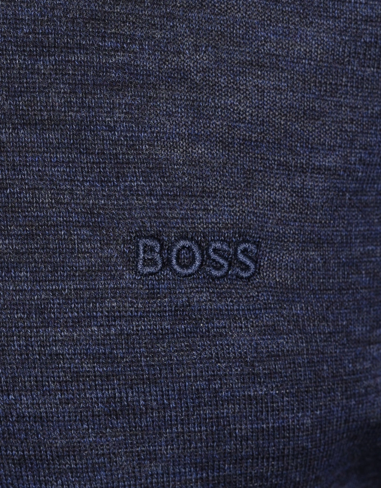 Boss Black BOSS H LENO SWEATSHIRT OPAL BLUE