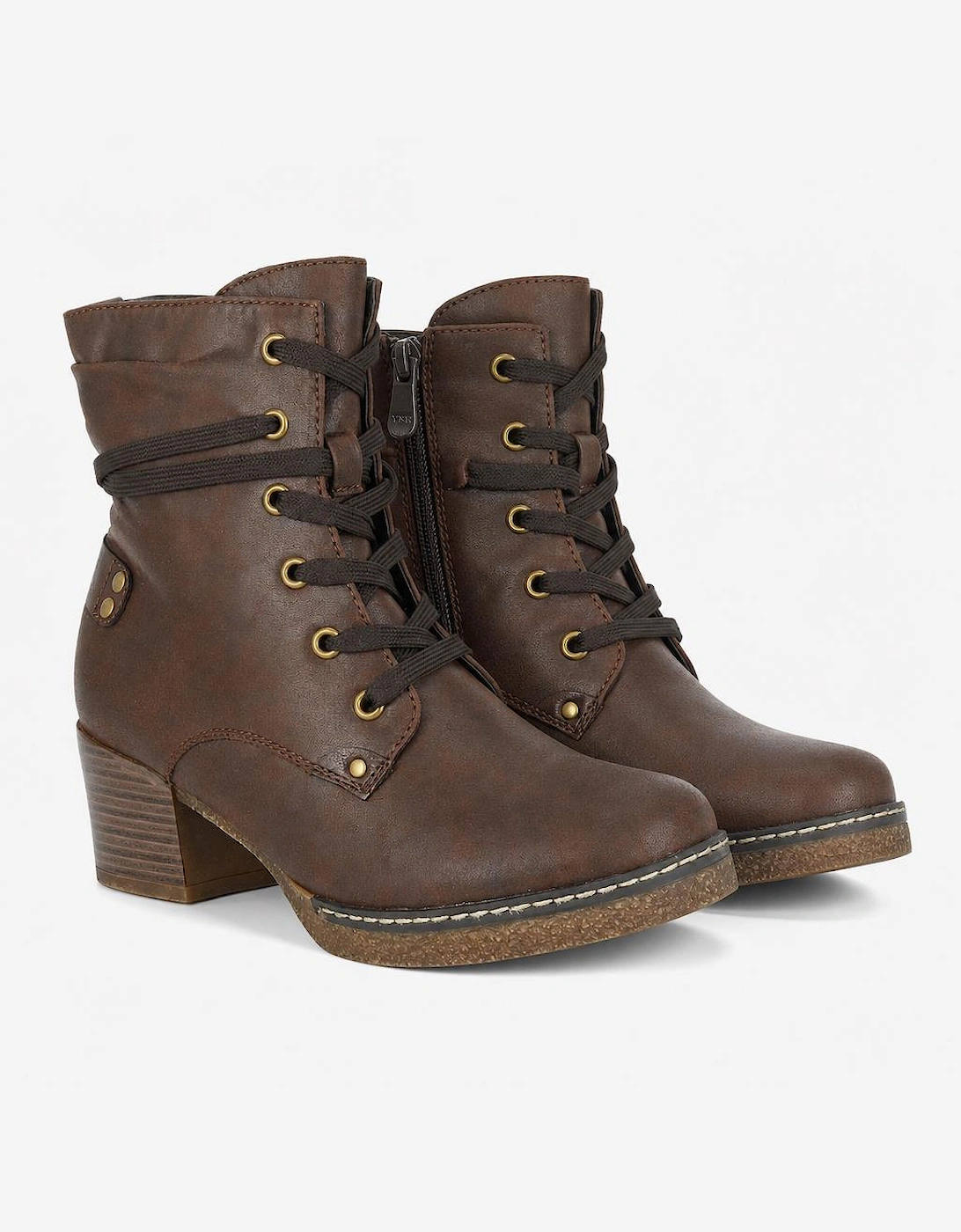 Cipriata ALEANDRA Womens Ankle Boots Dark Brown